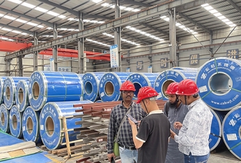 【聚焦】外国友人—印度客户到访淄博伟业不锈钢有限公司